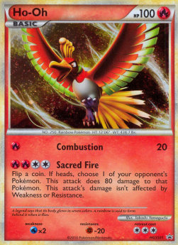 Ho-Oh HGSS-01 Promo Poor Deutsch