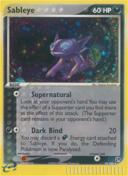 Sableye SS-10 Holo Rare Good Englisch