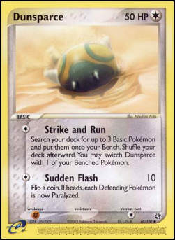 Dunsparce SS-60 Common Good Englisch Reverse Holo