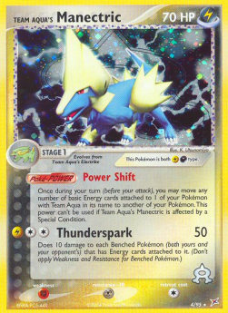 Team Aquas Voltenso (L/D) MA-4 Holo Rare Good Deutsch