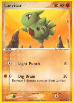 Larvitar (Light Punch) TRR-63 Common Good Englisch