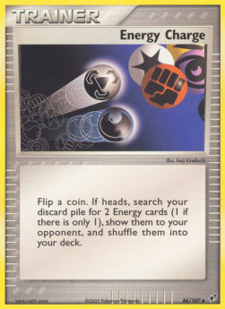 Energieaufladung DX-86 Uncommon Excellent Deutsch Reverse Holo