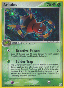 Ariados UF-2 Holo Rare Good Deutsch