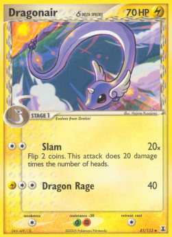 Dragonair δ Delta Species (Slam) DS-41 Uncommon Played Englisch