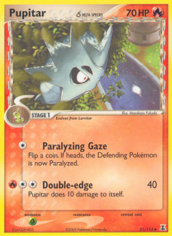 Pupitar δ Delta Species DS-51 Uncommon Good Deutsch