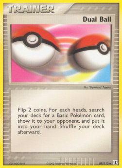 Doppelball DS-89 Uncommon Good Deutsch Reverse Holo