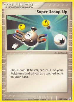 Super Scoop Up DS-100 Uncommon Played Englisch