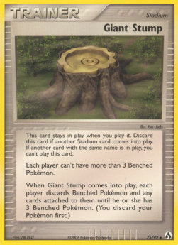 Giant Stump LM-75 Uncommon Light Played Englisch
