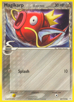 Karpador δ Delta Species HP-69 Common Poor Deutsch