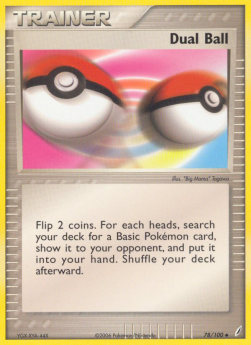 Dual Ball CG-78 Uncommon Good Englisch Reverse Holo