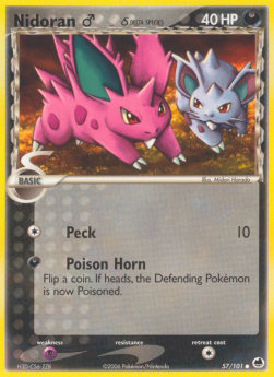 Nidoran DF-57 Common Light Played Deutsch