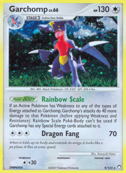 Knakrack Lv.66 MT-9 Holo Rare Light Played Deutsch Reverse Holo
