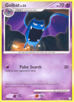 Golbat Lv.22 MT-50 Uncommon Played Deutsch Reverse Holo