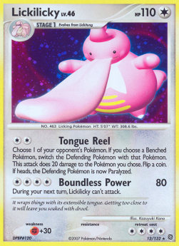 Lickilicky Lv.46 SW-12 Holo Rare Good Englisch Reverse Holo