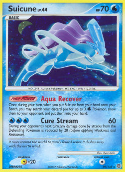 Suicune Lv.44 SW-19 Holo Rare EX Deutsch