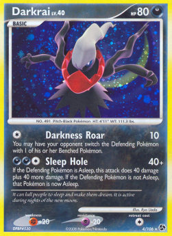 Darkrai Lv.40 GE-4 Holo Rare EX Deutsch
