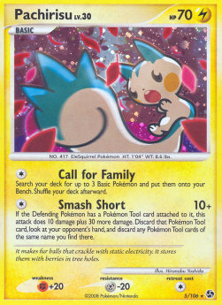 Pachirisu Lv.30 GE-5 Holo Rare PL Deutsch