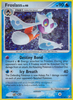 Frosdedje Lv.46 LA-3 Holo Rare Good Deutsch