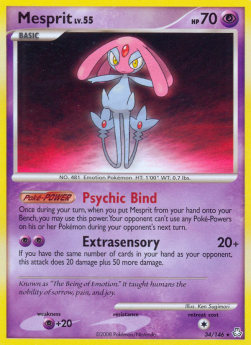 Vesprit Lv.55 LA-34 Rare Played Deutsch Reverse Holo