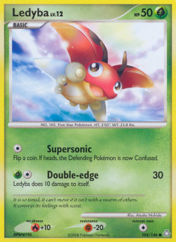 Ledyba Lv.12 LA-104 Common Good Deutsch Reverse Holo