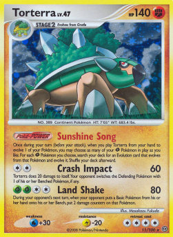 Chelterrar Lv.47 STF-11 Holo Rare LP Deutsch