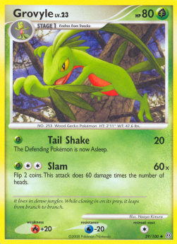 Reptain Lv.23 STF-39 Uncommon Light Played Deutsch