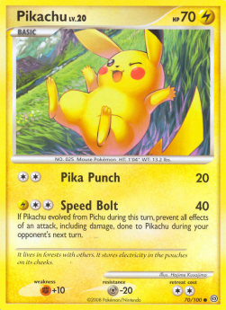 Pikachu Lv.20 STF-70 Common GD Deutsch
