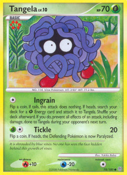 Tangela Lv.10 STF-78 Common Light Played Deutsch