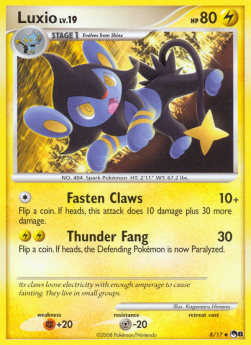 Luxio Lv.19 POP8-8 Uncommon LP Deutsch