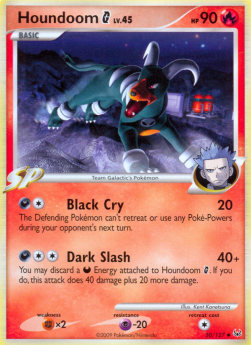 Hundemon PL-50 Uncommon Poor Deutsch Reverse Holo
