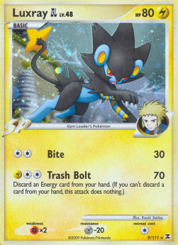 Luxtra RR-9 Holo Rare Light Played Deutsch