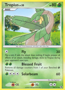 Tropius Lv.35 RR-52 Uncommon Good Englisch