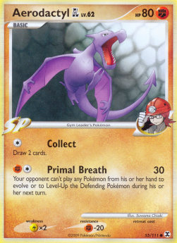 Aerodactyl [GL] Lv. 62 RR-55 Common Good Englisch
