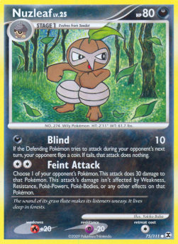 Blanas Lv.25 RR-75 Common Played Deutsch Reverse Holo