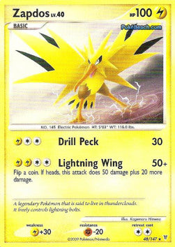 Zapdos Lv.40 SV-48 Rare PL Deutsch