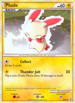 Plusle UL-36 Uncommon Poor Deutsch