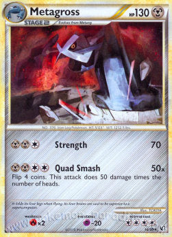 Metagross UD-18 Rare Light Played Deutsch Reverse Holo