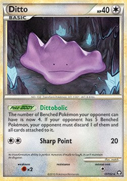 Ditto TM-17 Rare Light Played Englisch