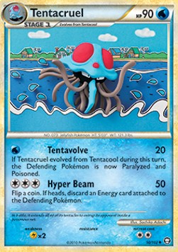 Tentoxa TM-50 Uncommon Light Played Deutsch Reverse Holo