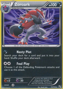 Zoroark BLW-71 Holo Rare Near Mint Englisch