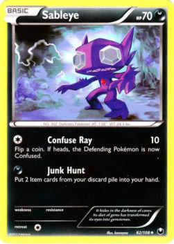 Sableye DEX-62 Uncommon Good Englisch