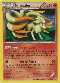Ninetales DRX-19 Holo Rare Excellent Englisch