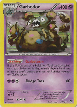 Garbodor DRX-54 Holo Rare Good Deutsch