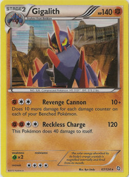 Gigalith DRX-67 Holo Rare Near Mint Englisch