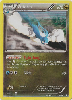 Altaria DRX-84 Holo Rare Excellent Englisch