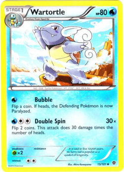Wartortle PLB-15 Uncommon Poor Deutsch