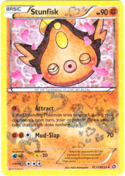 Stunfisk LTR-RC12 Uncommon Good Englisch Reverse Holo
