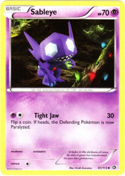 Sableye LTR-61 Uncommon Excellent Englisch