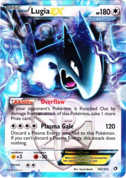 Lugia EX LTR-102 Ultra Rare Good Englisch