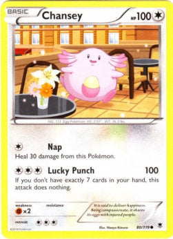 Chansey PHF-80 Common Played Deutsch